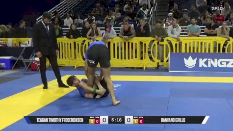Teagan Timothy Fredericksen vs Damiano Grillo 2025 Pan IBJJF Jiu-Jitsu No-Gi Championship