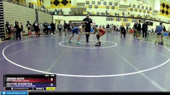 97 lbs Cons. Round 4 - Julius West, Warren Wrestling Academy vs Vaughn Wyatt, Perry Meridian Wrestling Club