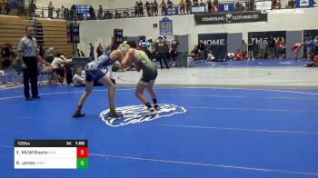 106 lbs Quarterfinal - Xander McWilliams, River Rats vs Reese Jones, Compound