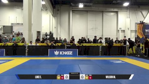 WILSON M. vs LUKE E. 2025 World IBJJF Jiu-Jitsu No-Gi Championship