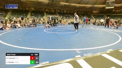 72 lbs Semifinal - Daxton Deckard, Raw vs Paxton Fellows, Firebird Elite