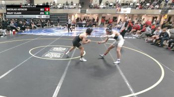 172 lbs Finals (8 Team) - Nicolas Astacio, Marian Central Catholic, IL vs Riley Clark, Apple Valley, MN