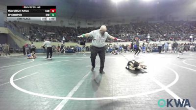 64 lbs Round Of 16 - Carter Crutchfield, Keystone Kids Wrestling Club vs Landen Tate, Wyandotte Youth Wrestling