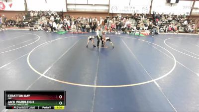 45 lbs Cons. Round 2 - Jack Wardleigh, Fremont Wrestling vs Stratton Kay, JWC