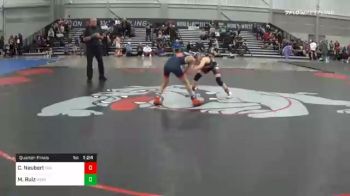 84 lbs Quarterfinal - Carson Neubert, Fox Valley Elite vs Mikey Ruiz, Wesley Club Wrestling