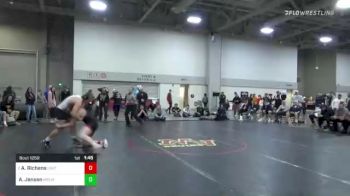 190 lbs 3rd Place - Austin Richens, Uintah vs Andrew Jensen, Maple Mountain