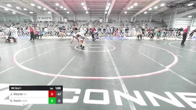 170 lbs Rr Rnd 1 - Jed Wester, Beast Of The East vs Kamron Koch, Candy