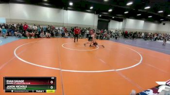 100-115 lbs Round 1 - Evan Savage, Ranger 47 Wrestling Club vs Jaxon Nichols, Steve Page Grappling