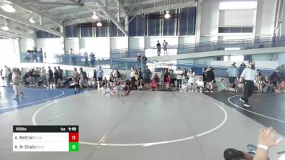 109 lbs Final - Audrina Beltran, EC Wolfpack vs Hannah Naccarati-Cholo, Bear WC