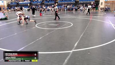 157 lbs Round 3 - Zach Statz, Sedgwick County/Fleming vs Peyton Ryan, Millard South JV