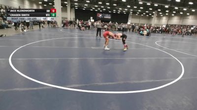 155 lbs Cons. Semis - Jace Klendworth, Immortal Athletics WC vs Cragen Smith, Wichita Training Center