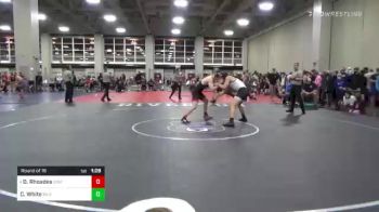 165 lbs Round Of 16 - Dustin Rhoades, Uintah vs Camden White, Westlake