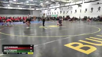 157 lbs Round 3 (8 Team) - Jayce Kuehnlein, Alma vs Nate Stokhaug, Wisconsin-Oshkosh