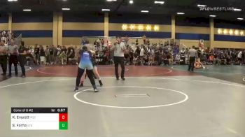 Match - Kalee Everett, Pistol Wrestling Club vs Sabrin Farha, UTB Wrestling