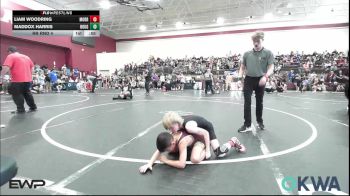 67 lbs Rr Rnd 4 - Liam Woodring, Morrison Takedown Club vs Maddox Harris, Rough Riders