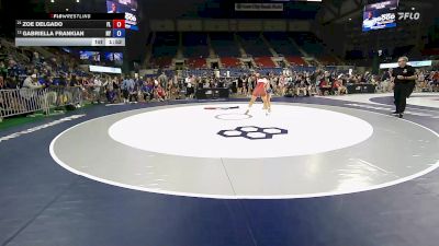 130 lbs Champ. Rd Of 32 - Zoe Delgado, FL vs Gabriella Frankian, NY