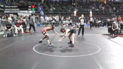 98 lbs Round Of 32 - Deklin Pickett, Vineland vs Malick Gassama, Roselle Park
