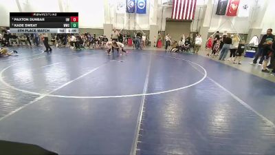 55 lbs 5th Place Match - Paxton Dunbar, Uintah Wrestling vs Kade Sweat, Wasatch Wrestling Club