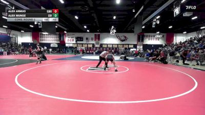 106 lbs Cons. Round 3 - Alex Armijo, El Modena vs Alex Munoz, Covina