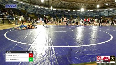 126 lbs Round Of 32 - Wyatt Ulrey, Maurer Coughlin Wrestling Club vs Teagan Benson, MWC Wrestling Academy, NE