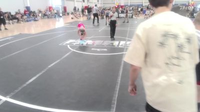 78 lbs Consi Of 8 #2 - LilyAnn Heward, No Team vs Gabe Caldwell, Ravage