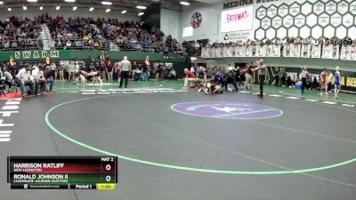 150 lbs Quarterfinal - Ronald Johnson II, Chaminade Julienne (Dayton) vs Harrison Ratliff, New Lexington