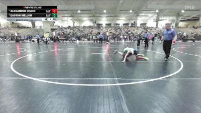 75 lbs Quarterfinal - Easton Mellon, Williamson Co Wrestling Club vs Alexander Inmon, Seymour Youth Wrestling Club