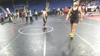 285 lbs Round Of 16 - Jose Abreau Barillas, Fairfield Warde vs Wayne Gutierrez-Sakakeeny, Concord