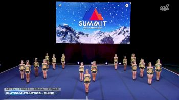 Platinum Athletics - Shine [2026 L1 Senior - Small Finals] 2026 The Summit