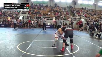 165 lbs Cons. Round 2 - Hunter Hall SW4, Tecumseh Youth Wrestling vs Bennett Taylor NW3, Eastwood Eagles Wrestling Club