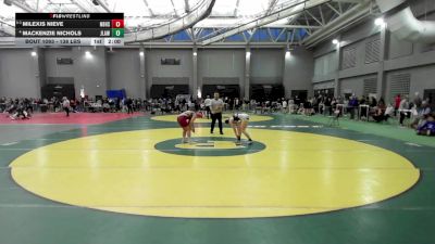 138 lbs Round Of 16 - Milexis Nieve, New Britain vs Mackenzie Nichols, Jonathan Law