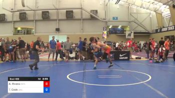 74 kg Consi Of 64 #2 - Alex Rivera, Campbell vs Tanner Cook, Jackrabbit Wrestling Club