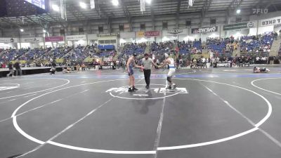 125 lbs Round Of 16 - Kaiden Lemer, Severance Middle School vs Lorenzo Arellano, Fort Lupton MS
