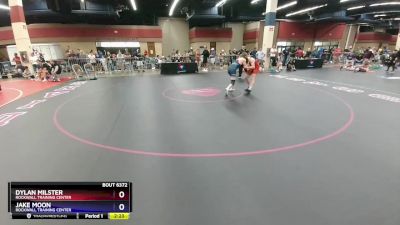 157 lbs Semifinal - Dylan Milster, Rockwall Training Center vs Jake Moon, Rockwall Training Center