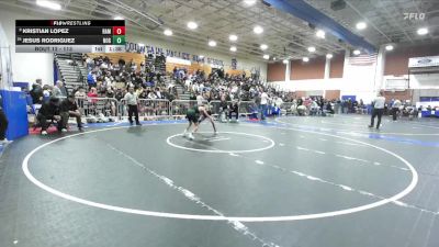 113 lbs Champ. Round 1 - Kristian Lopez, Ramona vs Jesus Rodriguez, Nogales