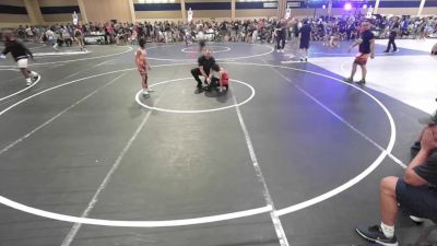 61 lbs Consi Of 8 #2 - Jaxon Sedillo, LV Bears WC vs Landon Gonzales, Thundercats WC