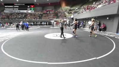 146 lbs Consi Of 16 #2 - Nathaniel Lopez, Mt. Whitney vs Fernando Ortiz, Central