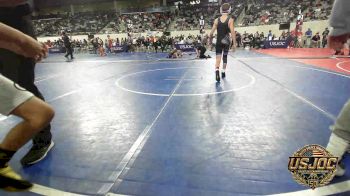 88 lbs Consi Of 8 #1 - Hayden Beckwith, Miami Takedown Club vs Tyson Chuculate, Coweta Tiger Wrestling