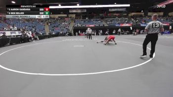 157 lbs Cons. Round 3 - 8 Ben Miller, Doane vs 2 Aaron Gandara, Southern Oregon