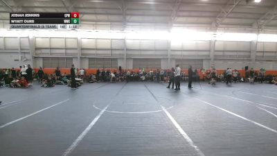130 lbs Quarterfinals (8 Team) - Josiah Jenkins, CP Wrestling vs Wyatt Ours, Westshore WC