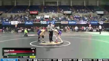 Quarterfinal - Gaven Guidry, Rayne vs Kolin Giles, Benton