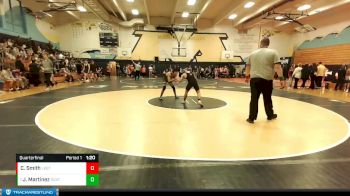 132 lbs Quarterfinal - Joseph Martinez, Shorecrest vs Clayton Smith, Lake Stevens