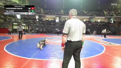 106-4A Cons. Round 1 - Eli Jones, Blessed Trinity Catholic vs Alexzander Seiler, Midtown