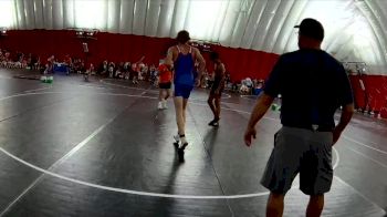 150 lbs Round 1 (8 Team) - Daithan Narayanan, Wheaton Warrenville South vs Ruger Block, Cambridge-Isanti Blue