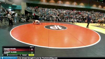 150 lbs Cons. Semi - Mason Feasel, Oak Ridge vs Robert Alanis, Servite