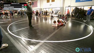 110 lbs Rr Rnd 2 - Jaxon Fry, Raw Wrestling Club vs Jonah Roberts, Raw Wrestling Club