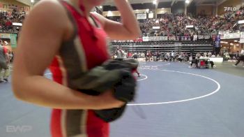 235 lbs Champ. Round 1 - Natalie Minor, Fredonia HS vs Alli Darnall, Minneapolis HS