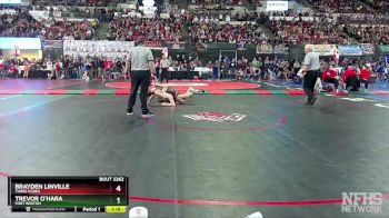 Semifinal - Brayden Linville, Three Forks vs Trevor O`Hara, Fort Benton