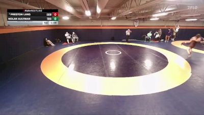 150 lbs Cons. Semi - Preston Lang, Southern Utah Elite Wrestling vs Nolan Aultman, Thunder Basin High School