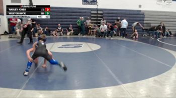 70 lbs Quarterfinal - Radley Jones, Small Town Grims vs Weston Buck, Emmett Wrestling Club